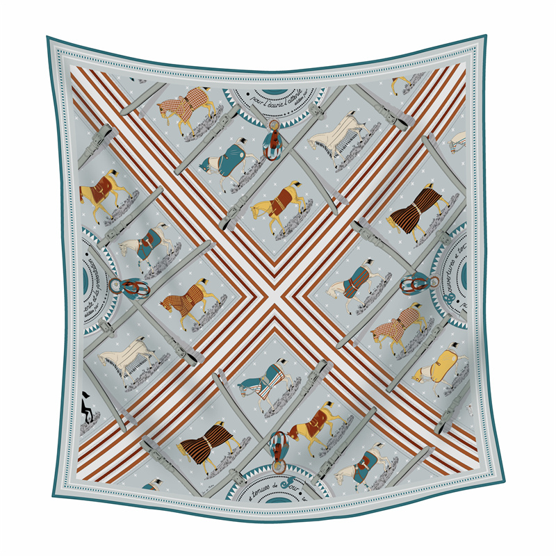 Écharpe en soie cachemire impr - Cashmere Scarf avis et prix