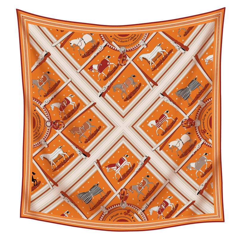 Écharpe en soie cachemire impr - Cashmere Scarf avis et prix