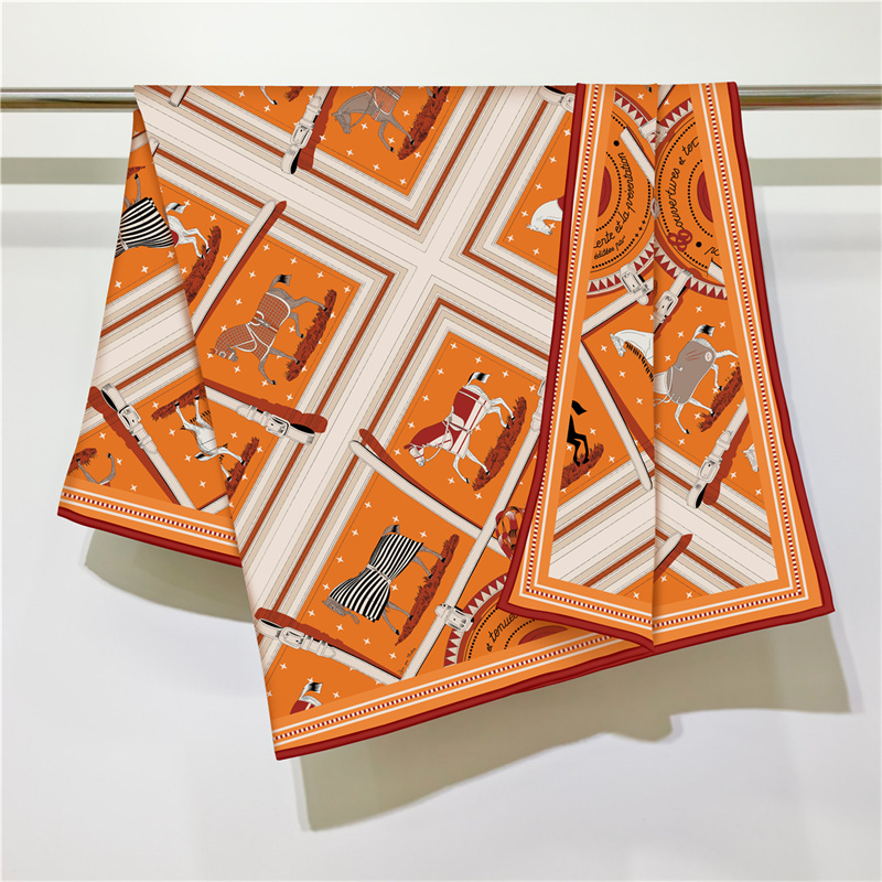 Écharpe en soie cachemire impr - Cashmere Scarf avis et prix
