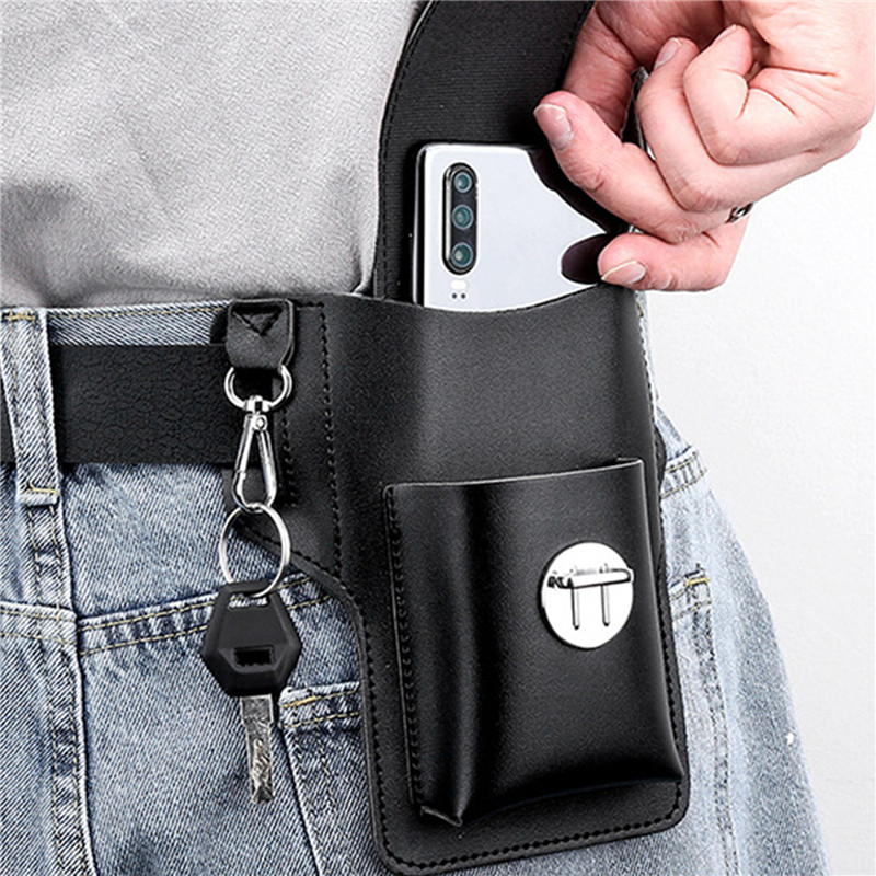 Sac de ceinture de téléphone p - Leather Wallet Men avis et prix
