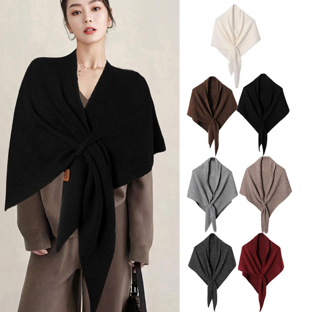 Châle triangulaire en laine mé - Cashmere Scarf avis et prix