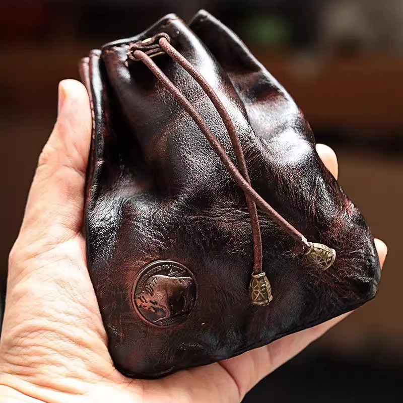 Portefeuille en cuir souple vé - Leather Wallet Men avis et prix