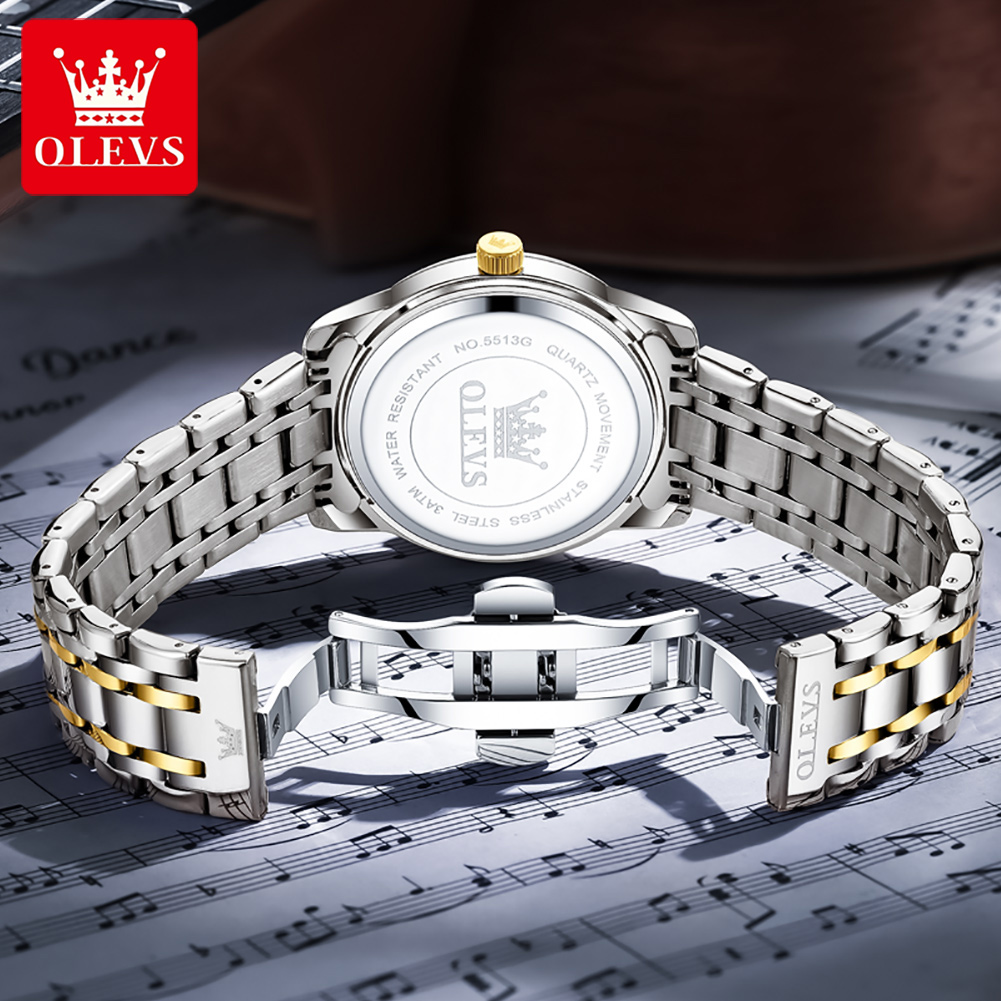 OLEVS marque mode hommes montr - Luxury Watch Men avis et prix