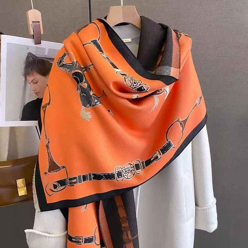 Écharpe rétro en Imitation cac - Cashmere Scarf avis et prix