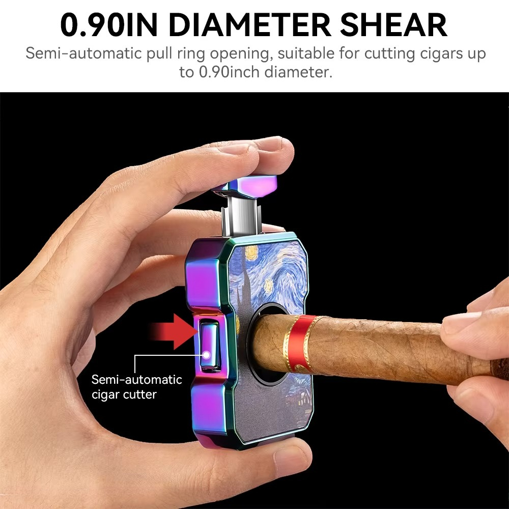Coupe-cigare Portable en forme - Premium Cigar Case avis et prix