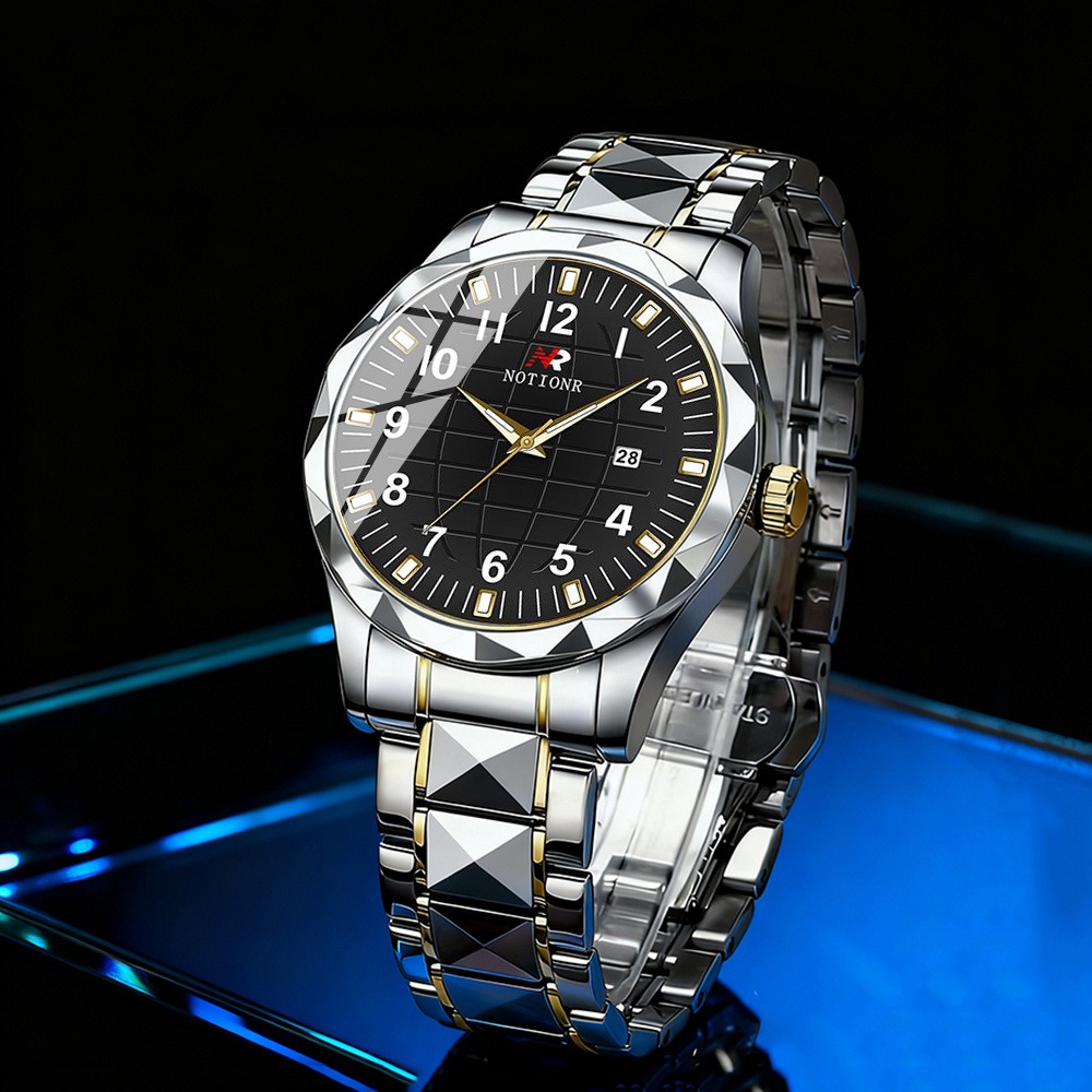 Montre à quartz en acier inoxy - Luxury Watch Men avis et prix