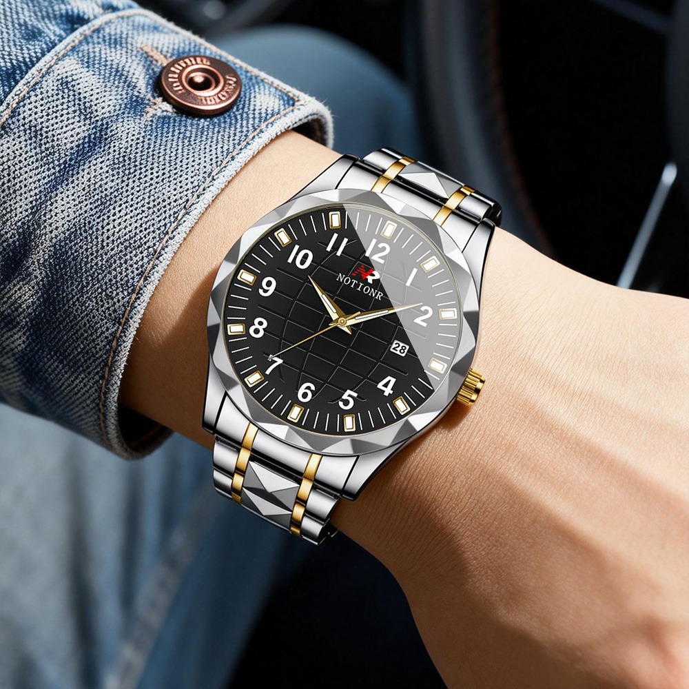 Montre à quartz en acier inoxy - Luxury Watch Men avis et prix