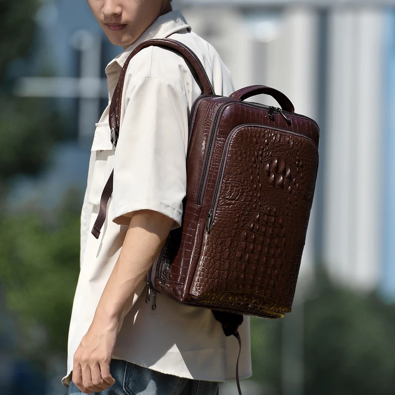 Nouveau sac à dos pour ordinat - Leather Briefcase avis et prix