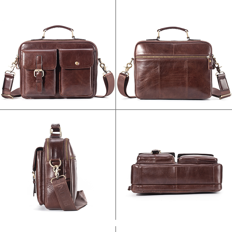 Tout nouveau sac de messager e - Leather Briefcase avis et prix