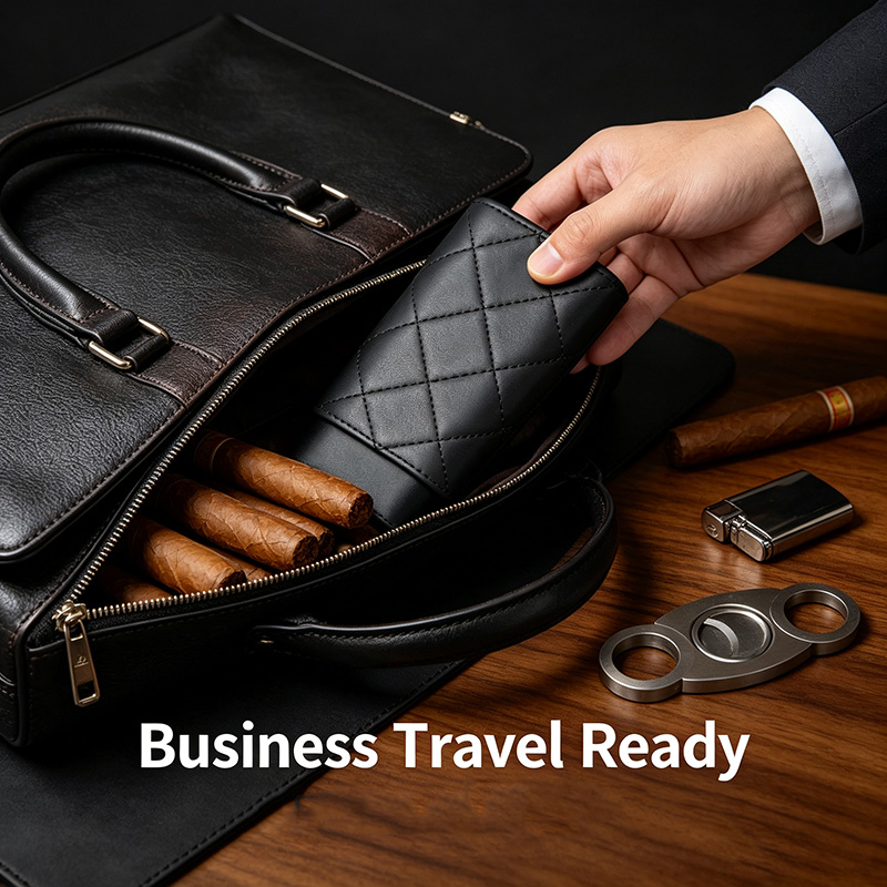 Étui à cigares grande taille e - Premium Cigar Case avis et prix