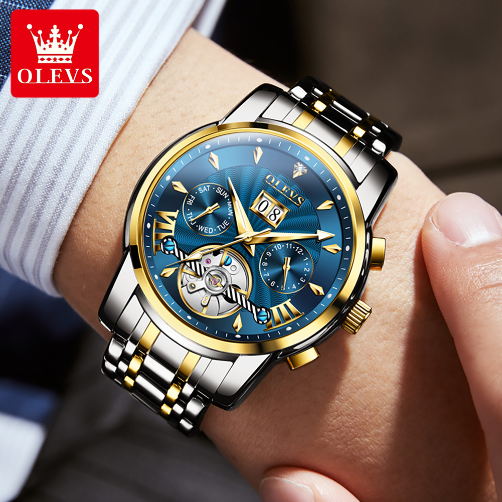 OLEVS hommes montres de luxe m - Luxury Watch Men avis et prix