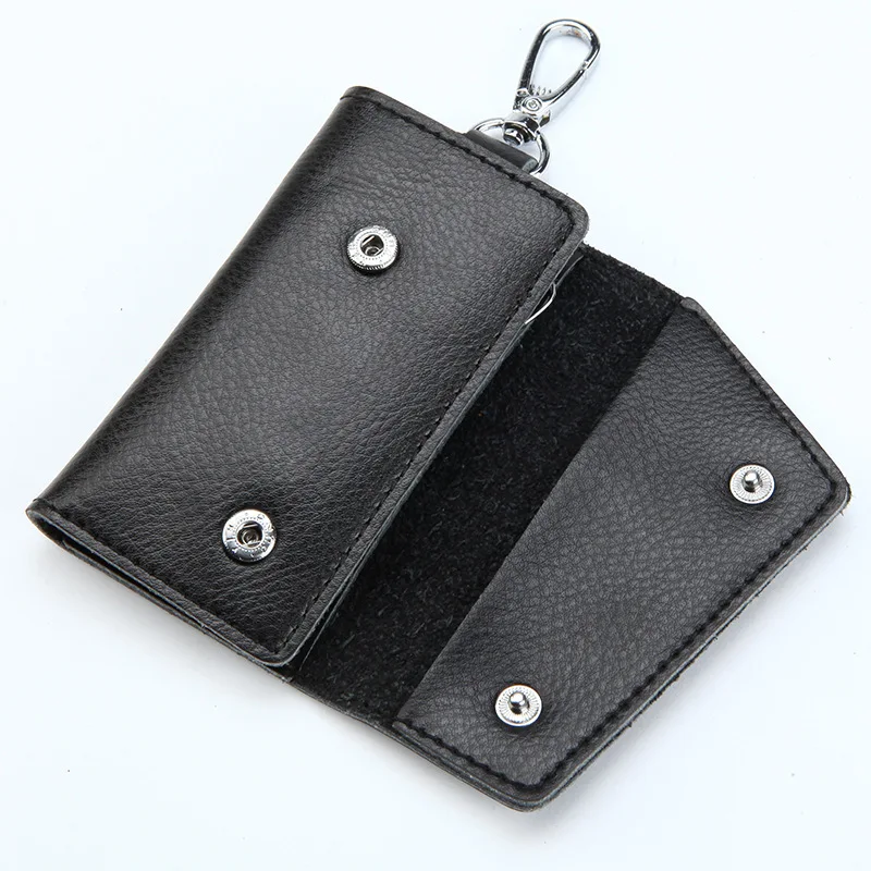 Porte-clés en cuir véritable p - Leather Wallet Men avis et prix