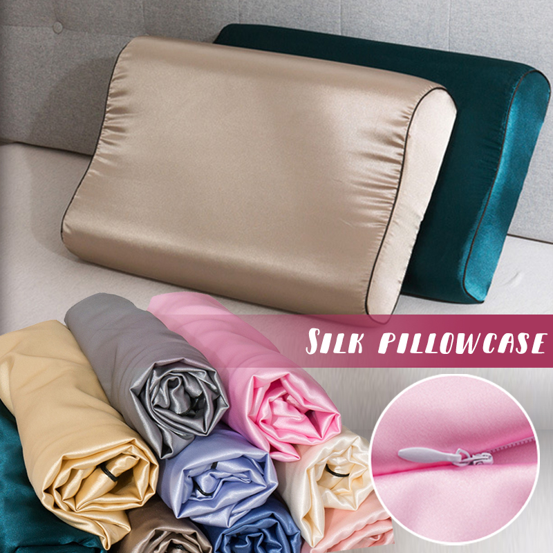 Taie d'oreiller en Latex satin - Silk Pillowcase avis et prix