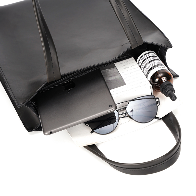 Sac à main minimaliste en cuir - Leather Briefcase avis et prix