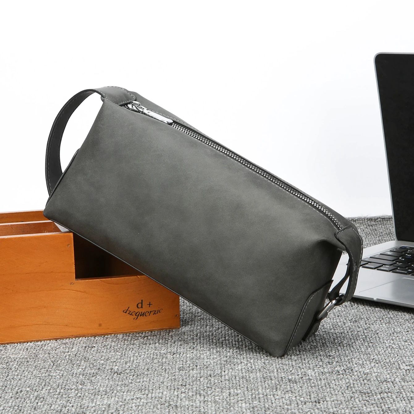 Trousse de toilette en cuir PU - Travel Luggage Set avis et prix